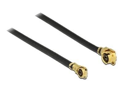 DeLOCK - Antennenkabel - MHF/U.FL (S) gewinkelt bis MHF4/HSC (S)