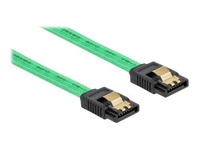 DeLOCK SATA 6 Gb/s Cable UV glow effect - SATA-Kabel