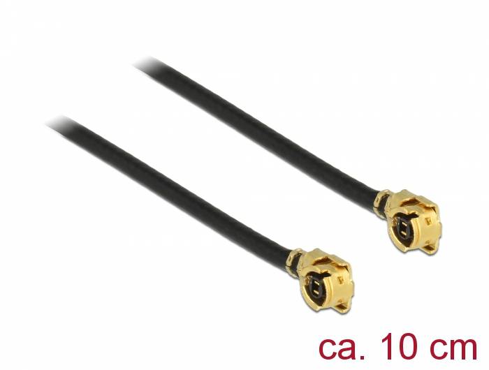 DeLOCK - Antennenkabel - MHF/U.FL (S) gewinkelt bis MHF/U.FL (S)