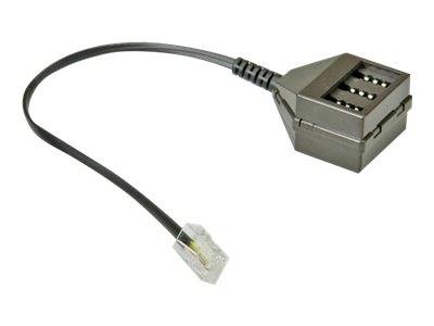 ROLINE - Secomp - Telefonadapter - RJ-45 (M) zu TAE-NFN (W)