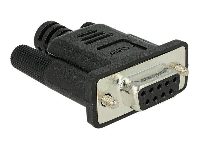 DeLOCK - Serieller Anschluss - DB-9 (W) - Daumenschrauben