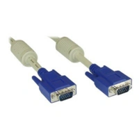 INLINE - S-VGA Kabel - 15pol HD Stecker / Stecker - beige - 15m INLINE - S-VGA Kabel - 15pol HD Stecker / Stecker - beige - 15m