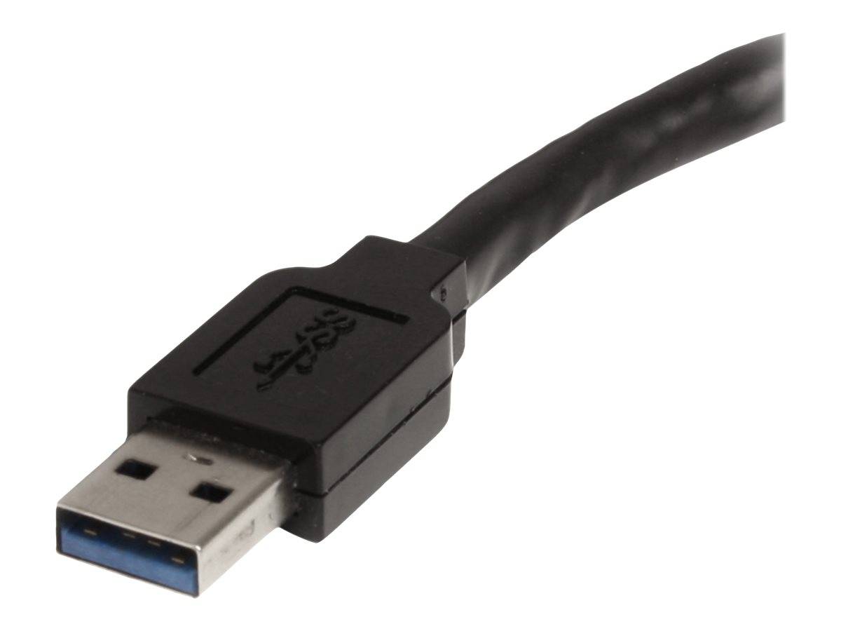 StarTech.com 5 m aktives USB 3.0 Verlängerungskabel - Stecker/Buchse - USB 3.0 SuperSpeed Kabel Verlängerung - USB-Verlä