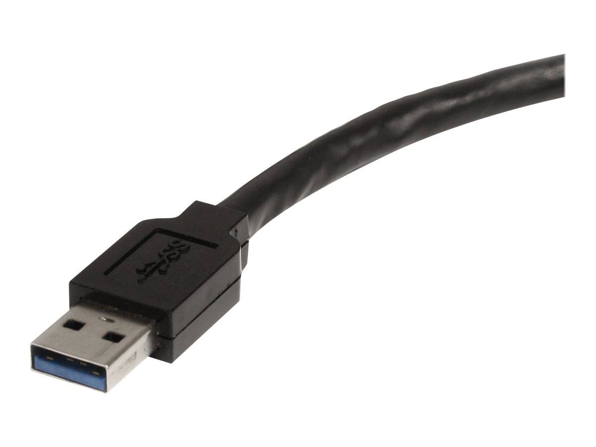 StarTech.com 5 m aktives USB 3.0 Verlängerungskabel - Stecker/Buchse - USB 3.0 SuperSpeed Kabel Verlängerung - USB-Verlä