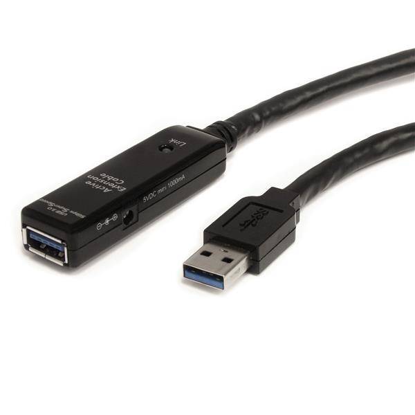 StarTech.com 10 m aktives USB 3.0 SuperSpeed Verlängerungskabel - Stecker/Buchse - USB-Verlängerungskabel - USB Typ A (M)