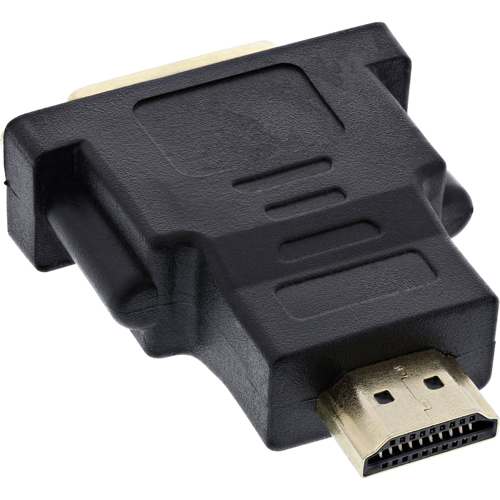INLINE - HDMI-DVI Adapter - HDMI Stecker auf DVI Buchse - 4K2K