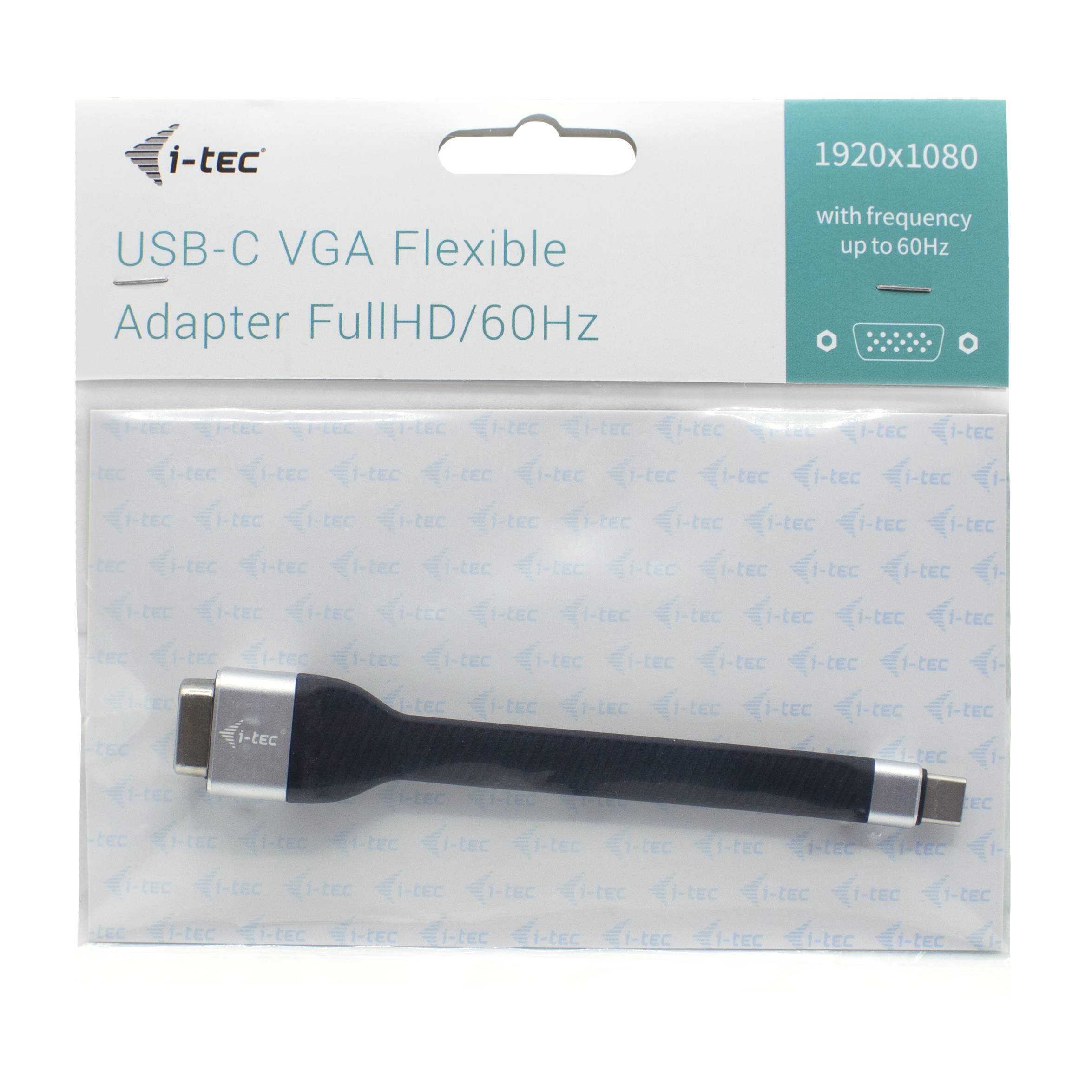i-Tec USB-C Flat VGA Adapter - Externer Videoadapter