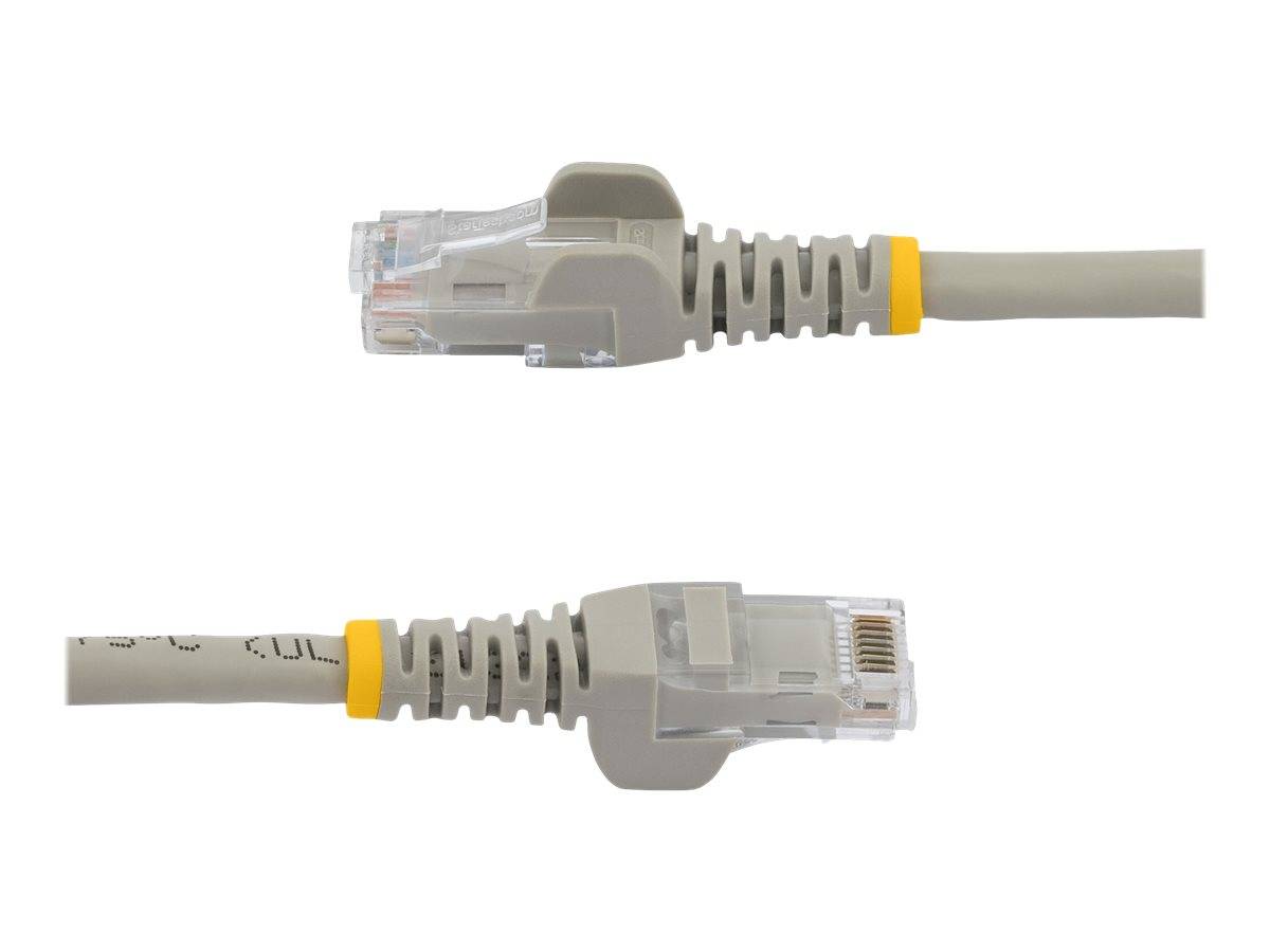StarTech.com 2m Cat6 Gigabit Snagless Patchkabel - RJ45 UTP Netzwerkkabel mit Schutzmanschette - Cat 6 Kabel - Grau - Pa