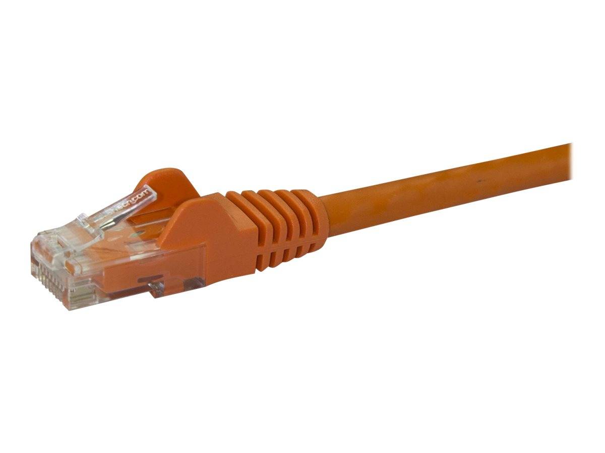 StarTech.com 2m Cat6 Gigabit Snagless Patchkabel - RJ45 UTP Netzwerkkabel mit Schutzmanschette - Cat 6 Kabel - Orange -