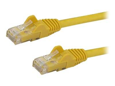 StarTech.com 2m Cat6 Gigabit Snagless Patchkabel - RJ45 UTP Netzwerkkabel mit Schutzmanschette - Cat 6 Kabel - Gelb - Pa
