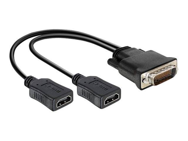Delock - Videoadapter - HDMI weiblich bis DMS-59 männlich