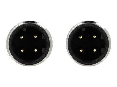 DeLOCK - Netzwerkkabel - M12 (4-polig) (M) bis M12 (4-polig)