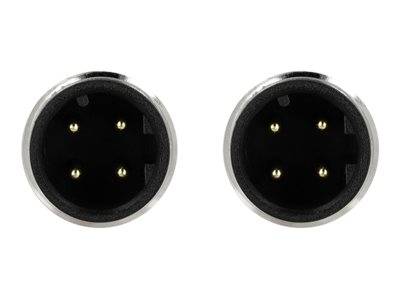 DeLOCK - Netzwerkkabel - M12 (4-polig) (M) bis M12 (4-polig)