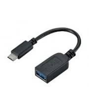 Fujitsu USB-Adapter USB-C M bis USB Typ A W 15 cm Schwarz für ESPRIMO D538/E94 D738/E94 D958 D958/E94 LIFEBOOK T937 U727 U745 U747 U757 U937