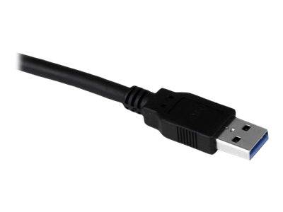 StarTech.com 1,5m SuperSpeed USB 3.0 Desktop Verlängerungskabel / Dockingkabel - Stecker / Buchse - Schwarz - USB-Verlän