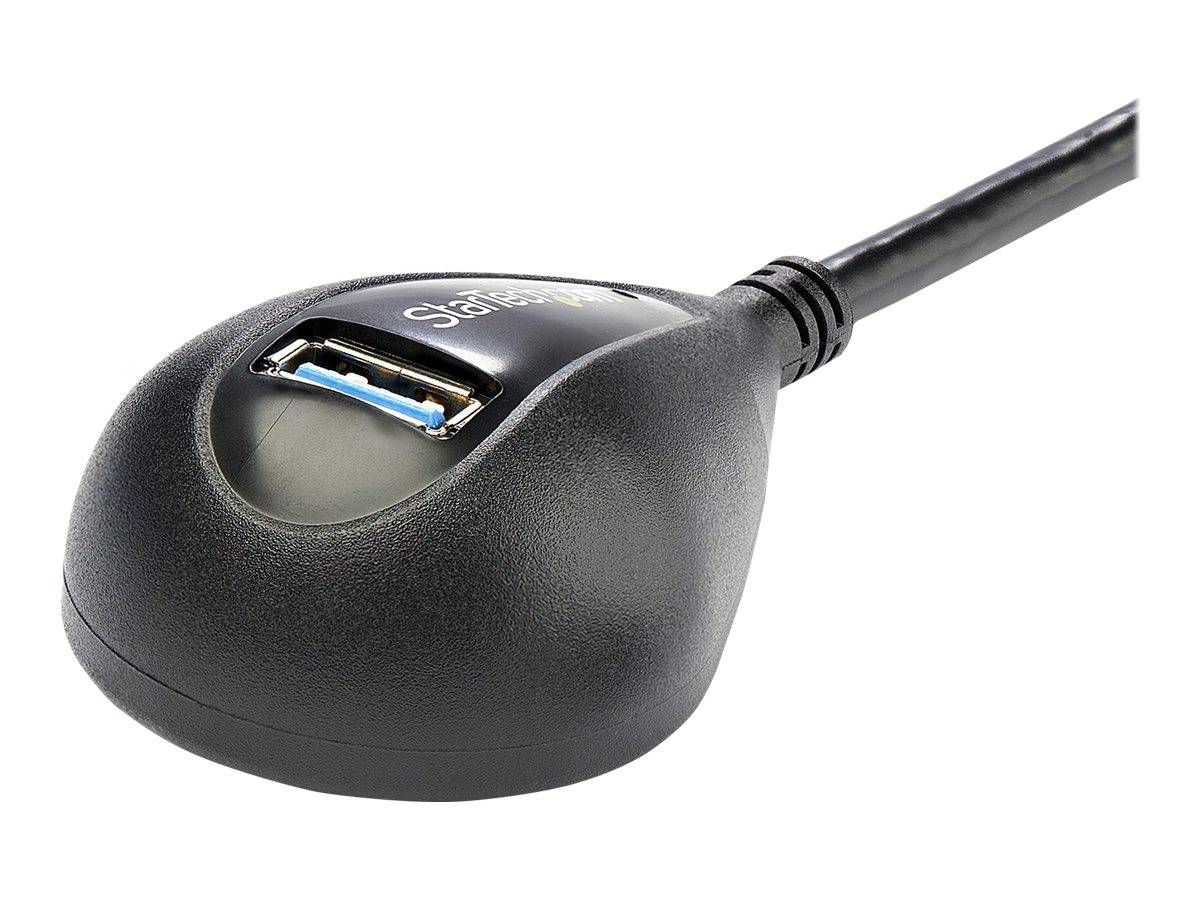 StarTech.com 1,5m SuperSpeed USB 3.0 Desktop Verlängerungskabel / Dockingkabel - Stecker / Buchse - Schwarz - USB-Verlän