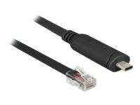 Delock - Serieller Adapter - USB-C - RS-232 x 1