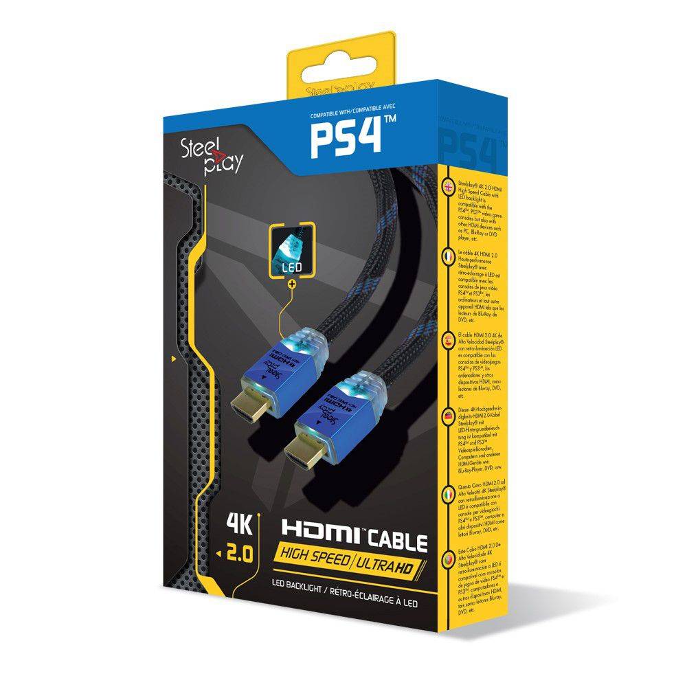 Steelplay - Highspeed - HDMI-Kabel mit Ethernet