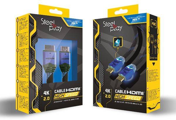 Steelplay - Highspeed - HDMI-Kabel mit Ethernet