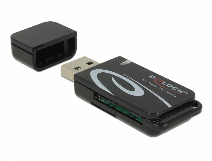 Delock - Kartenleser (Multi-Format) - USB 2.0