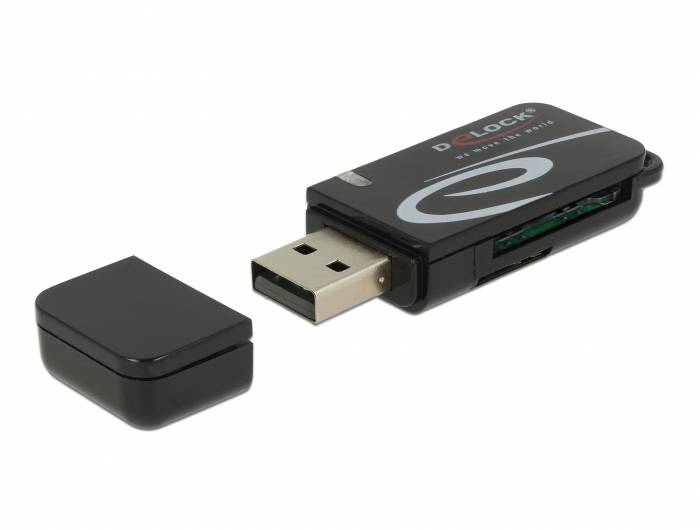 Delock - Kartenleser (Multi-Format) - USB 2.0