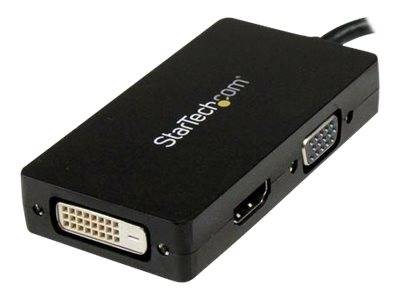 StarTech.com 3-in1 DisplayPort auf HDMI / DVI / VGA Adapter - DP zu VGA, DP zu HDMI, DP zu DVI Konverter - 1920x1200 / 1