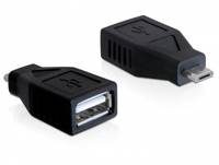 DeLOCK - USB-Adapter - USB (W) bis Micro-USB Typ B (M)
