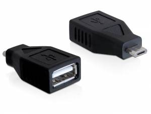 DeLOCK - USB-Adapter - USB (W) bis Micro-USB Typ B (M)