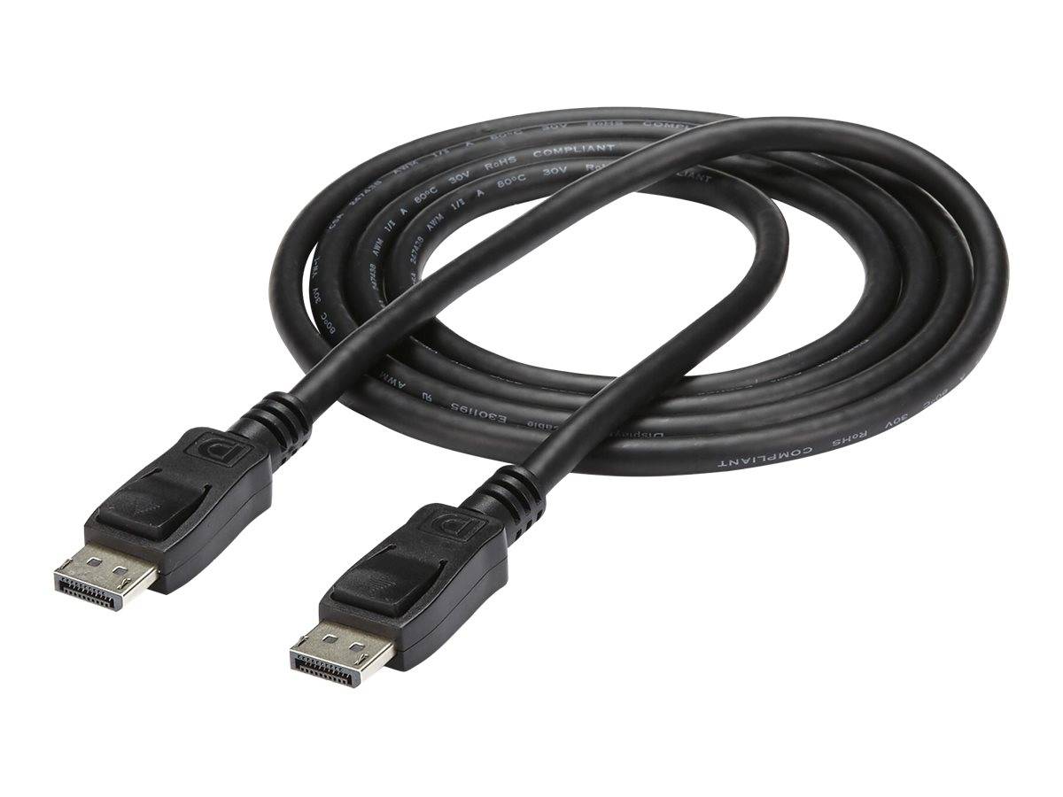 StarTech.com 50cm DisplayPort 1.2 Kabel mit Verriegelung (Stecker/Stecker)