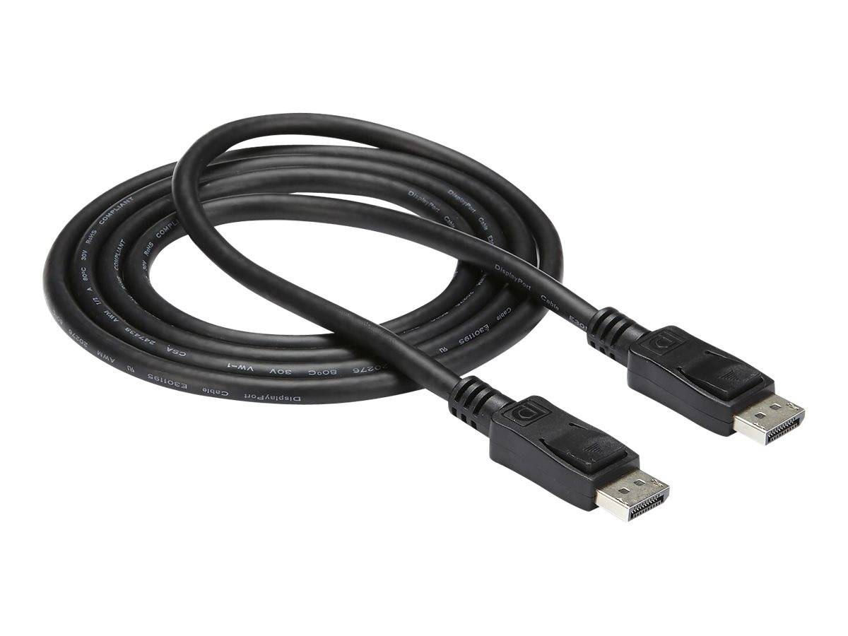 StarTech.com 50cm DisplayPort 1.2 Kabel mit Verriegelung (Stecker/Stecker)