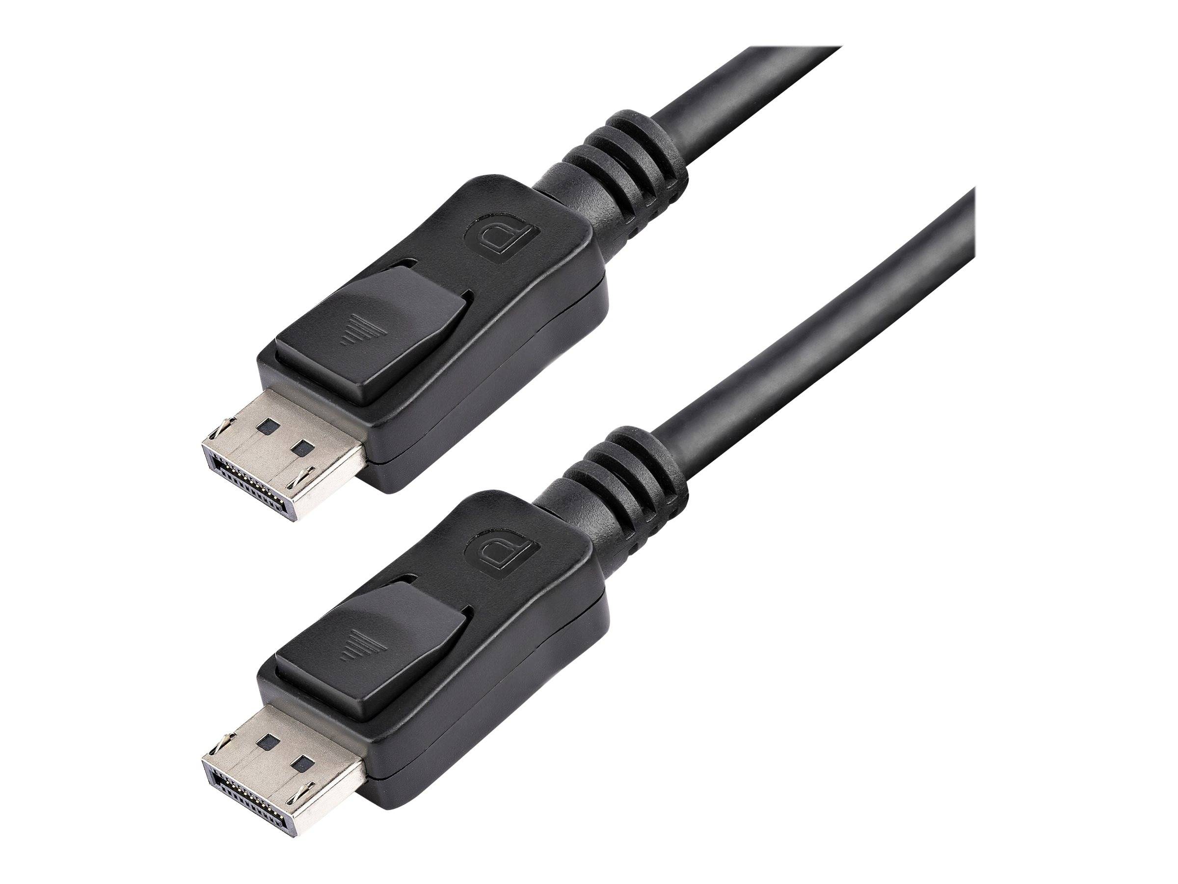 StarTech.com 50cm DisplayPort 1.2 Kabel mit Verriegelung (Stecker/Stecker)