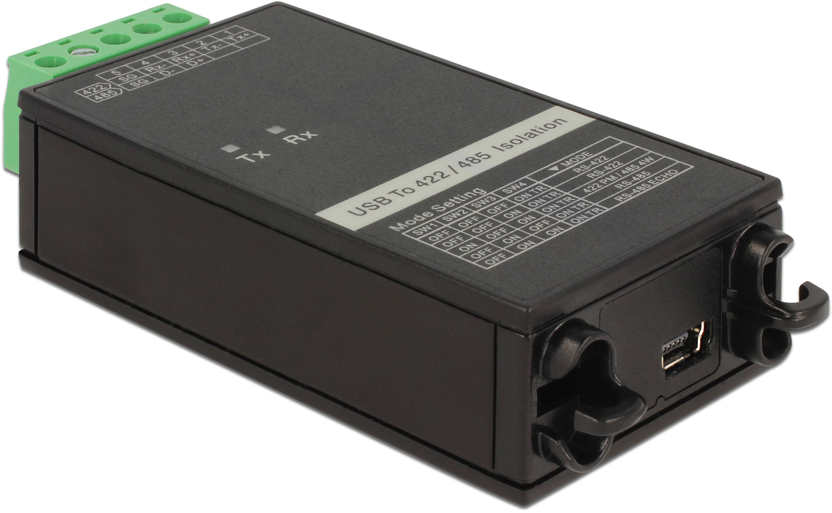 DeLock Converter USB 2.0 > Serial RS-422/485 with 3 kV Isolation