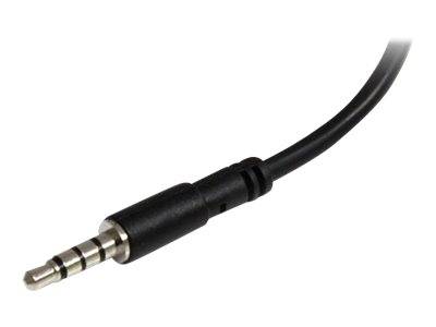 StarTech.com 4 Position to 2x 3 Position 3.5mm Headset Splitter Adapter