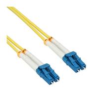 INLINE - LWL Duplex Kabel - LC/LC - 9/125µm - OS2 - 0,5m