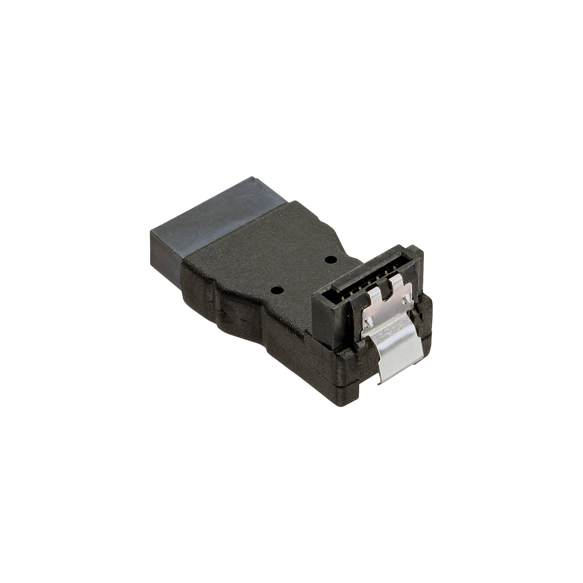 InLine - SATA-Adapter - SATA bis SATA - 90° Stecker