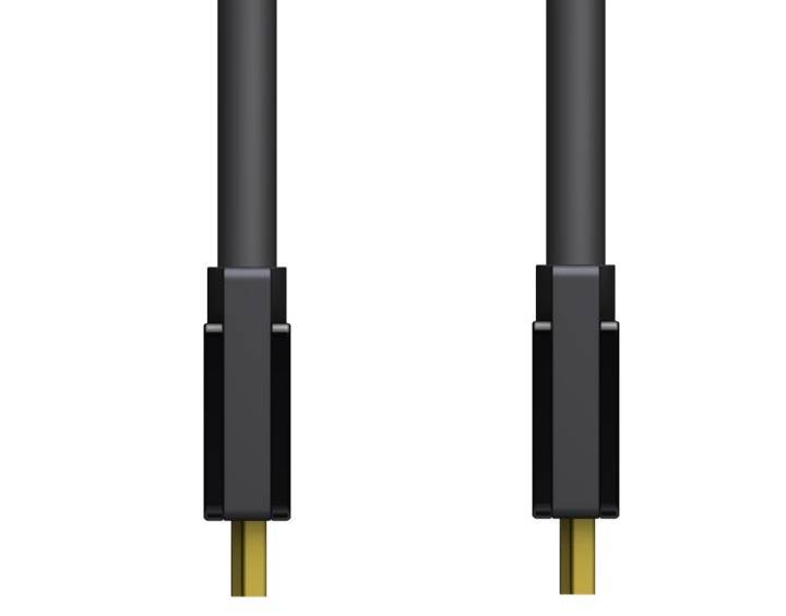 Jou Jye Computer JJ 200 - HDMI mit Ethernetkabel - HDMI (M)