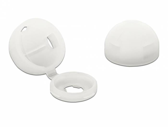 DeLOCK 60189, 10 Stück(e), Weiß, Nylon