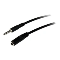 StarTech.com 2m 4 Pol. 3,5mm Klinke Verlängerungskabel StarTech.com 2m 4 Pol. 3,5mm Klinke Verlängerungskabel