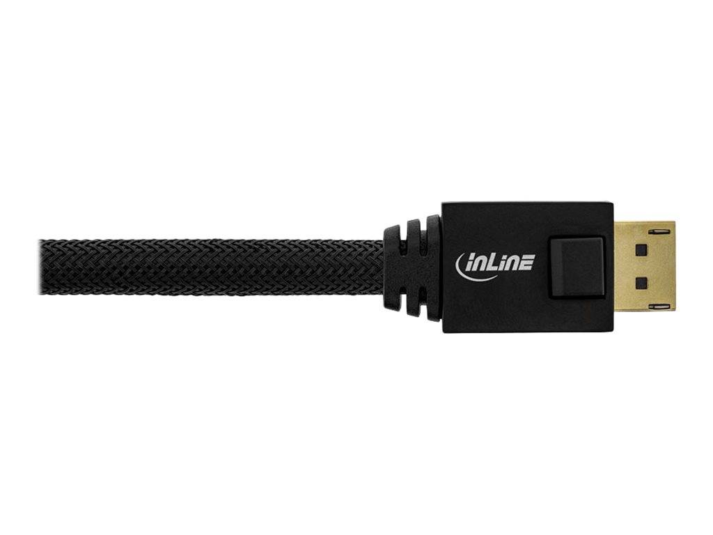INLINE - DisplayPort Aktiv-Kabel - 4K2K - schwarz - vergoldete Kontakte - 20m