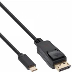 InLine - DisplayPort-Kabel - USB-C (M) bis DisplayPort (M)