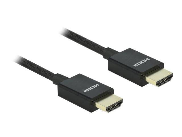Delock - Ultra High Speed - HDMI-Kabel - HDMI männlich bis HDMI männlich