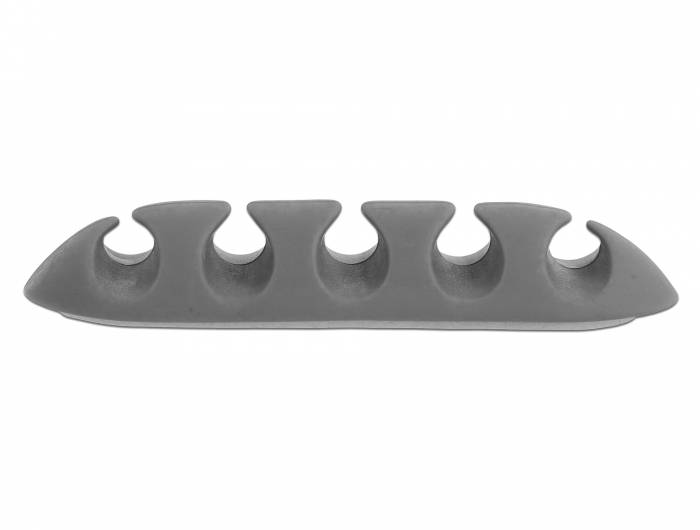 Delock with 5 feed-throughs - Kabelhalter-Kit