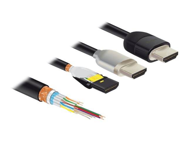 Delock Premium - Premium Highspeed - HDMI-Kabel mit Ethernet