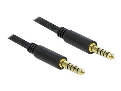 Delock - Audioverlängerungskabel - Symmetrisches Stereo 4,4 mm männlich bis Symmetrisches Stereo 4,4 mm männlich