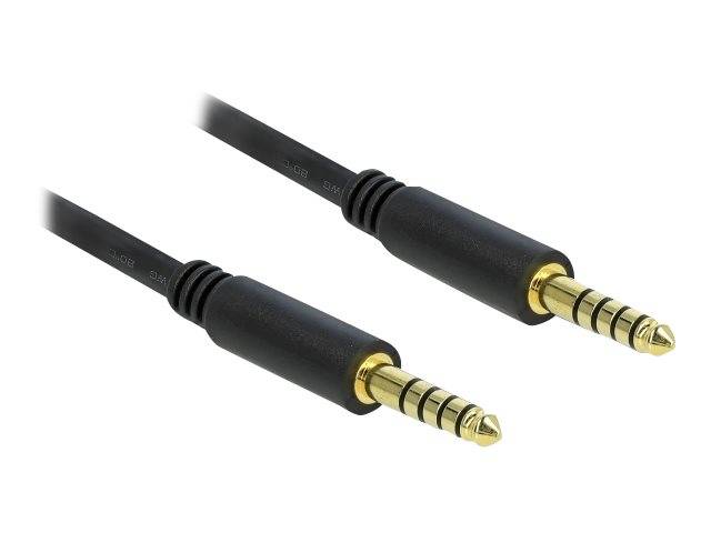 Delock - Audioverlängerungskabel - Symmetrisches Stereo 4,4 mm männlich bis Symmetrisches Stereo 4,4 mm männlich