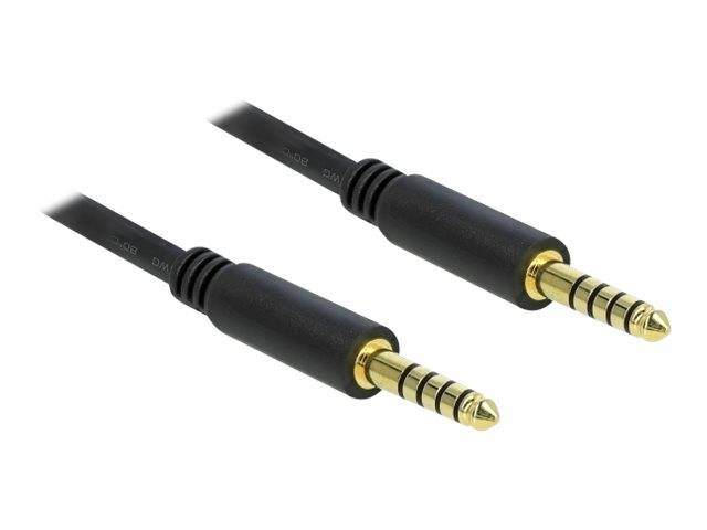 Delock - Audioverlängerungskabel - Symmetrisches Stereo 4,4 mm männlich bis Symmetrisches Stereo 4,4 mm männlich