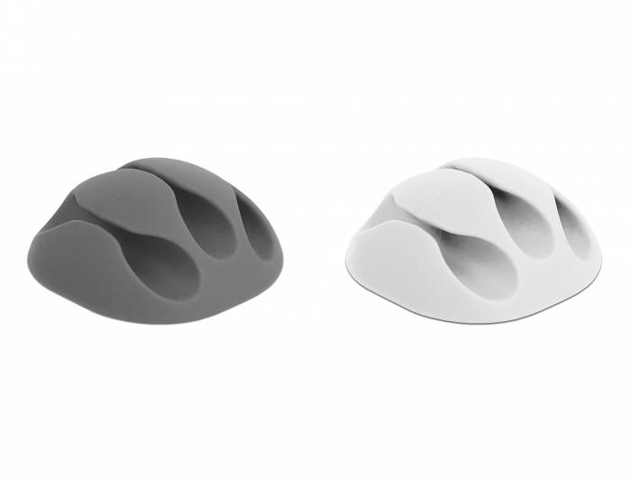 DeLOCK with 3 feed-throughs - Kabelhalter-Kit