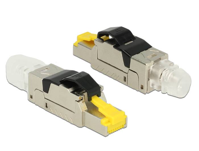 DeLOCK - Netzwerkanschluss - RJ-45 (M) - 6.22 cm