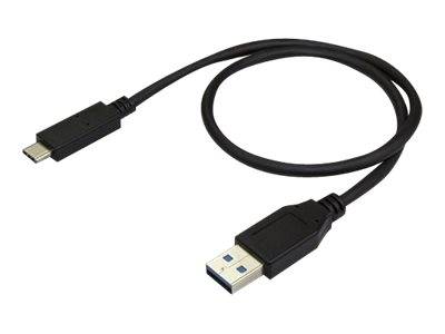 StarTech.com USB auf USB-C Kabel - St/St - 0,5m - USB 3.1(10Gbit/s) - USB A zu USB C Kabel - USB 3.1 Typ C Kabel - USB-K