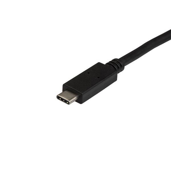 StarTech.com USB auf USB-C Kabel - St/St - 0,5m - USB 3.1(10Gbit/s) - USB A zu USB C Kabel - USB 3.1 Typ C Kabel - USB-K